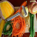 Vegetable Peeler Dual Blade Stainless Steel Cutter Slicer