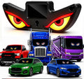 Solar Powered Devils Eyes LED Car Light