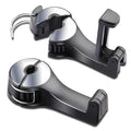 2 in 1 Car Seat Hooks With Phone Holder(Pack of 2)