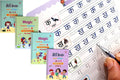 Magic Book for Kids, Sink Magic Practice CopyBook, (4 Books+10 Refills+1 Pen+1 Grip) ( Pack Of 1 )