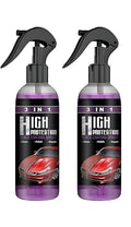 3 in 1 High Protection Quick Car Ceramic Coating Spray - Car Wax Polish Spray (Pack of 1)