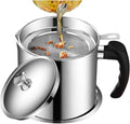 Stainless Steel Oil Keeper with Filter – Food-Grade, Fine Mesh, Drip-Proof