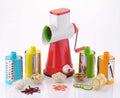 4 in 1 Multi-Functional Drum Rotary Vegetable Cutter, Shredder, Grater and Slicer