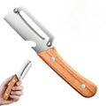 2 in 1 Vegetable Peeler with Wooden Handle