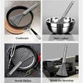 Stainless Steel Wire Dish Brush with Handle