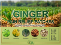 Ginger Pain Relief Patches