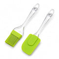 Silicone Spatula Set with Silicone Pastry Brush