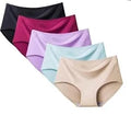 Pack of 4 Tranding-Outfit women's seamless hipster underwear in assorted colors.