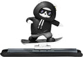 Skateboarding Panda Car Dashboard Toy