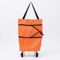 Foldable Shopping Trolley Bag with Wheels