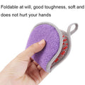 Double-sided Absorbent Kitchen Dishwashing Sponge Multifunctional Cleaning Rag ( Pack Of 2)
