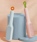 Anti Static Massage Comb with Self Cleaning For Men and women, Retractable Rotary Lift Self-Cleaning Brush, Women's Hair Styling tool