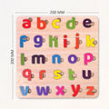 Wooden ABCD Alphabet Puzzle Board for Kids