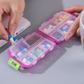 Mini Travel Pills Box Medicine Carry Box Seal Storage Container Holder