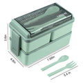 Lunch Box Comes with 3 Detachable Box