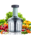 Manual Hand Push Vegetable Chopper