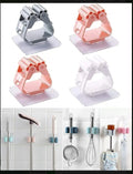 Self-Adhesive Mop and Broom Holders (Pack of 2)