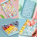 Round Ice Cube Trays for Freezer