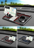 Anti-Slip Car Dashboard Rotatable Phone Mat Pad PVC Car Mobile Phone Holder