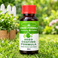 Seed Coating Formula, 60ml Green Grass Lawn Spray Pack of 1 (60ml)