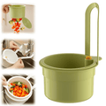 Hanging sink drain basket