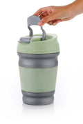 Collapsible Foldable Silicon Cup Convenient Travel Coffee Mug Lids