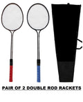 Double Rod Badminton Racket