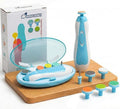 Baby Electric Nail Cutter New Born 0-6 Months with LED Light | Infant Nail File