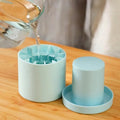 Cylinder Ice Cube Mold, 3D Silicone Ice Cubes Tray Holds Ice Cubes
