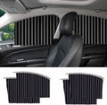 Sunshade Side Magnet Pleated Car Window Curtain