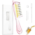 Crystal Serum Comb Applicator Massage Hair Comb for Scalp Massage