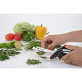 Multi Function Kitchen Vegetable Food Chopper Scissors With Spring Action And Locking Hinge